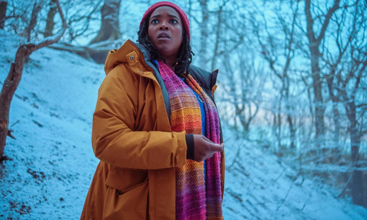 <span>Every kind of anxiety and trepidation is given its due … Wunmi Mosaku as detective Riya Ajunwa in Passenger.</span><span>Photograph: Matt Squire/ITV</span>