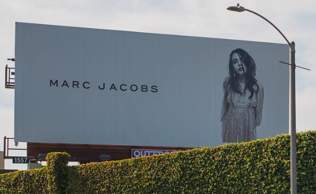 Marc Jacobs had a surprising reaction to Frances Bean Cobain defacing her own face on a billboard