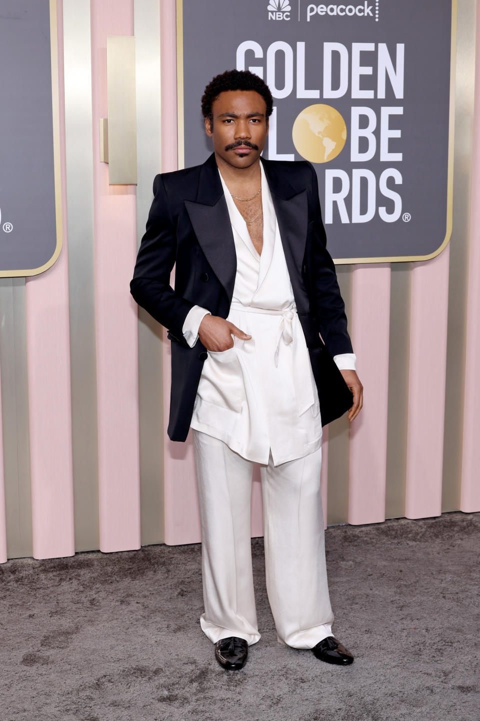 BEVERLY HILLS, CALIFORNIA - JANUARY 10: Donald Glover attends the 80th Annual Golden Globe Awards at The Beverly Hilton on January 10, 2023 in Beverly Hills, California. (Photo by Monica Schipper/The Hollywood Reporter via Getty Images)