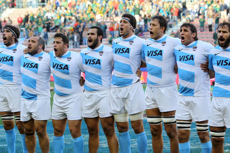 El rugido de los Pumas en Mendoza, en una imagen de archivo. Este sábado se repetirá ante Australia