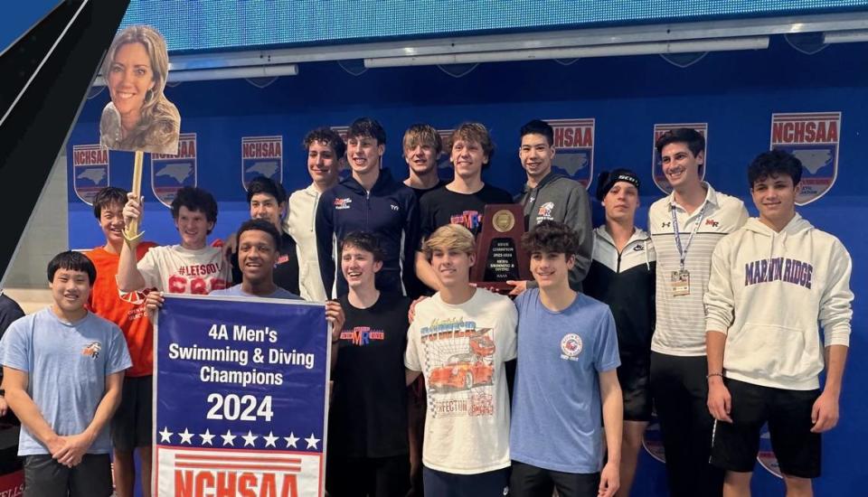 Marvin Ridge’s boys won the NCHSAA 4A state championship Saturday