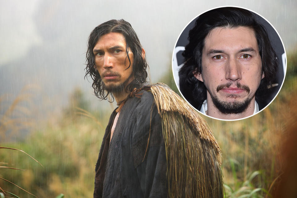 'Star Wars' actor Adam Driver in 'Silence' (Credit: Studiocanal)