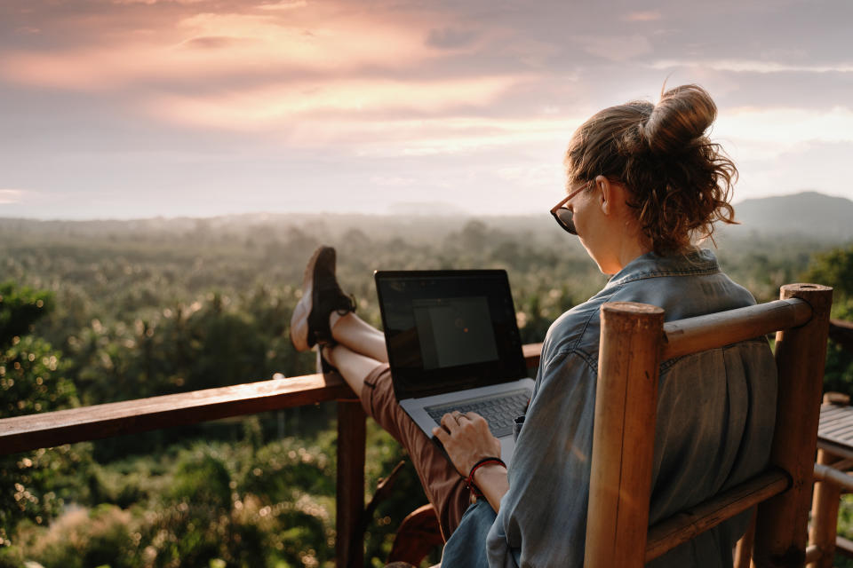 Working asynchronously means we’re working to our own schedules, instead of the traditional 9-5. Photo: Getty