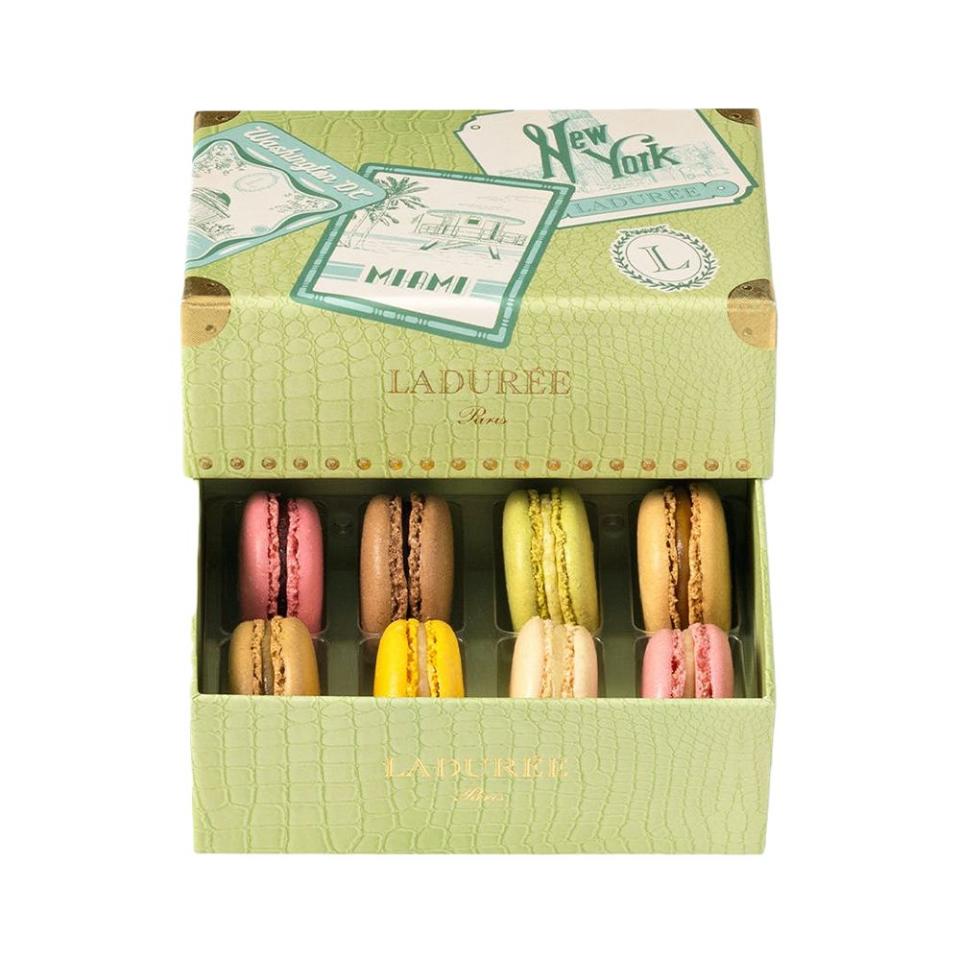 <p><a href="https://www.laduree.us/-destination-8-macarons-gift-box.html" rel="nofollow noopener" target="_blank" data-ylk="slk:Shop Now;elm:context_link;itc:0;sec:content-canvas" class="link ">Shop Now</a></p><p>“Destination” 8 Macarons Gift Box</p><p>laduree.us</p><p>$33.00</p>