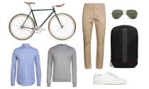 <p>London-based cycling company Rapha’s mission is to create “the finest cycling clothing and accessories in the world,” and they’re clearly doing just that. From creating a merino wool sweater that’s stylish and functional, to a slim-fit khaki trouser with subtle details for motorist visibility, this brand has truly fused style with functionality. </p>