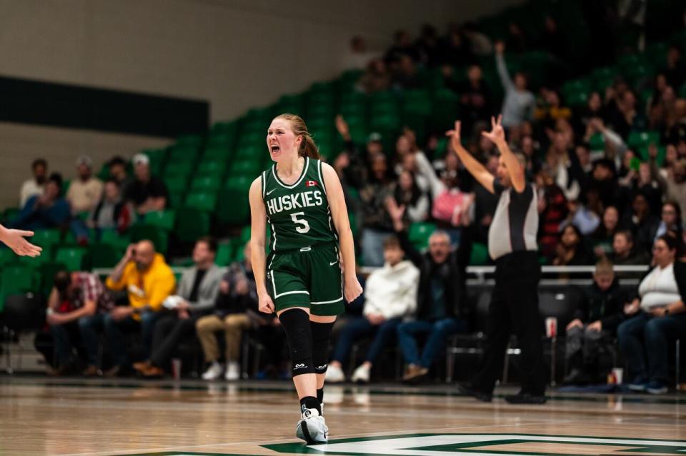 Third-year guard Gage Grassick is ready to take on the best at this year's Canadian women's university championship. 