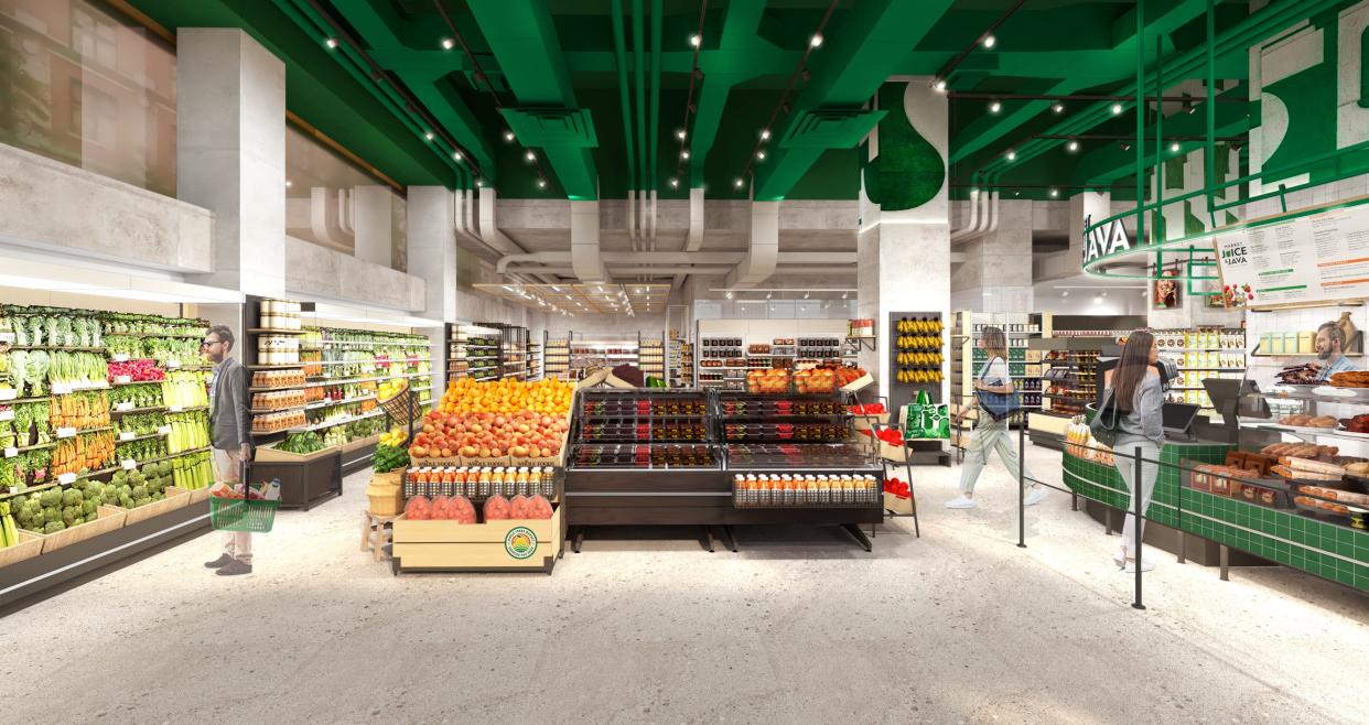 Austin-based Whole Foods is launching a new line of smaller-format stores. The first location will be in New York.
