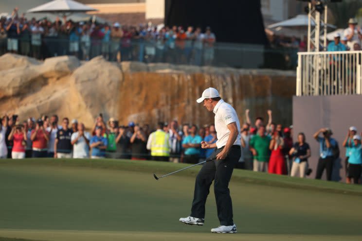 Matt Fitzpatrick took the title home in Dubai. (Getty Images)