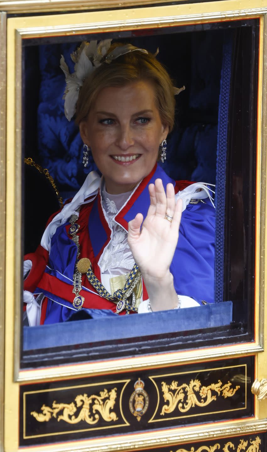 their majesties king charles iii and queen camilla coronation day