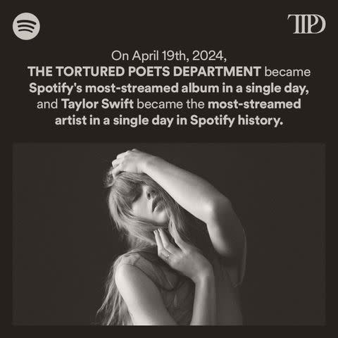 <p>Spotify/X</p> Spotify announcement