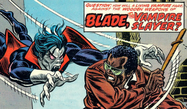 Morbius and Blade both have origins tied to Spider-Man - Credit: Marvel