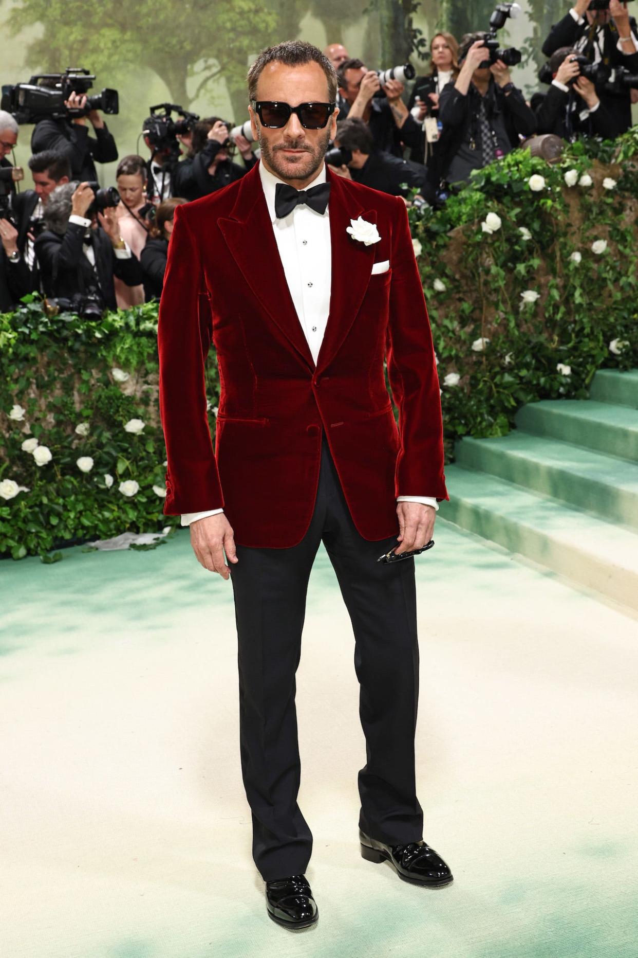 Tom Ford at the 2024 Met Gala.