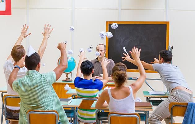 Every classroom had a class clown.