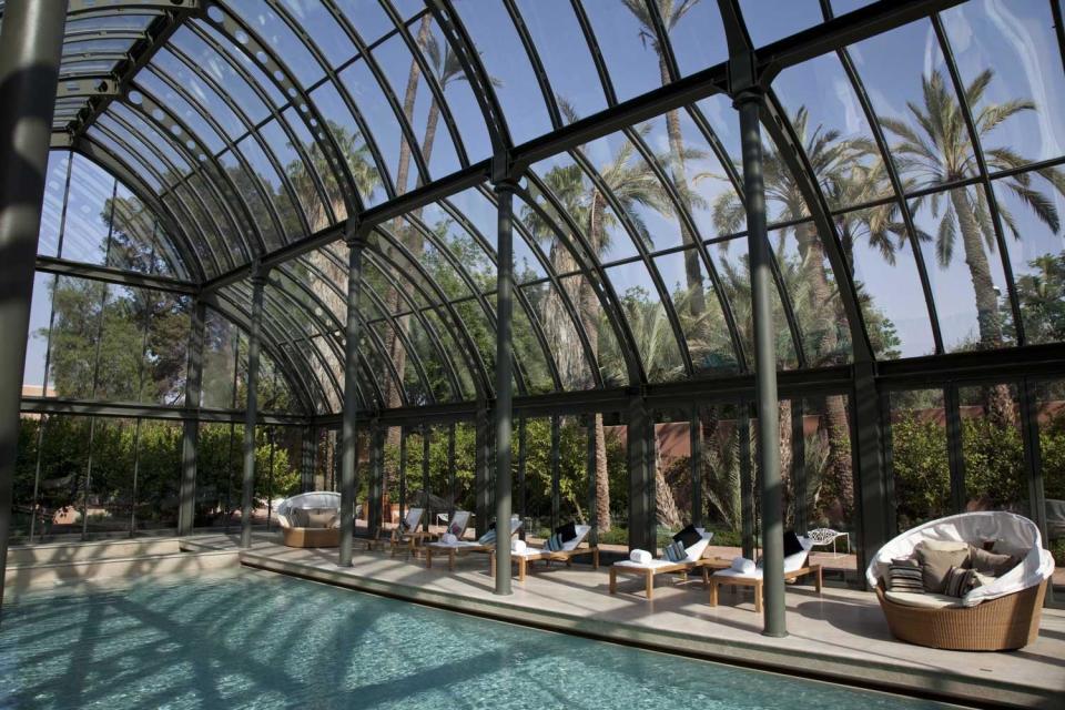 Restful days by the spa pool (Royal Mansour)