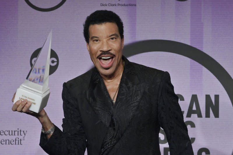 Lionel Richie won the Icon Award at the 2022 American Music Awards. File Photo by Jim Ruymen/UPI