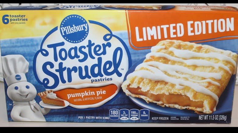 pumpkin pie toaster strudel