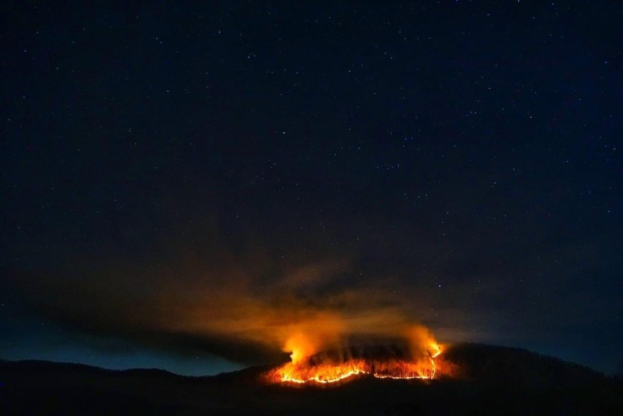 The 300-acre Pogue Mountain Fire near Marion was 70% contained as of 6:30 p.m. Dec. 2.