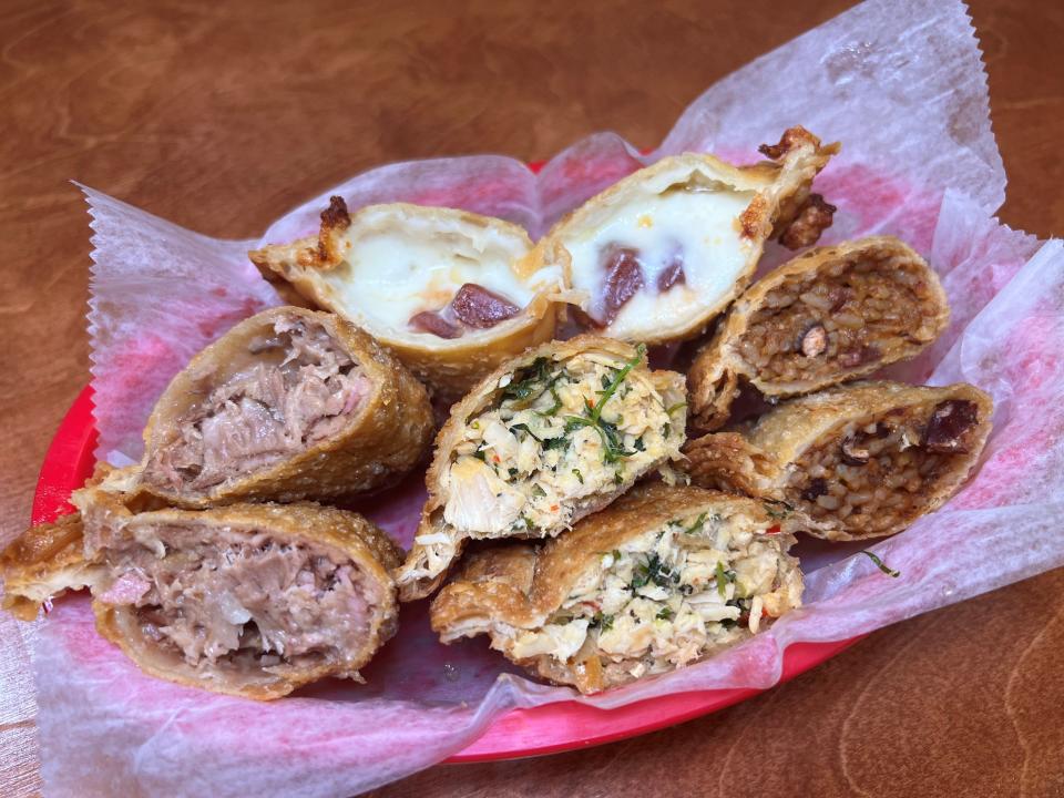 The new empanadas at newly reopened Empanada Mania