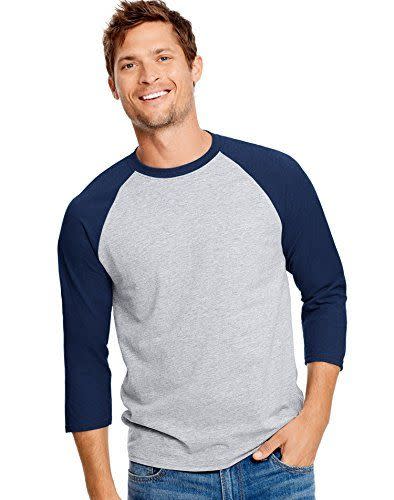 Hanes X-Temp Performance Baseball Tee