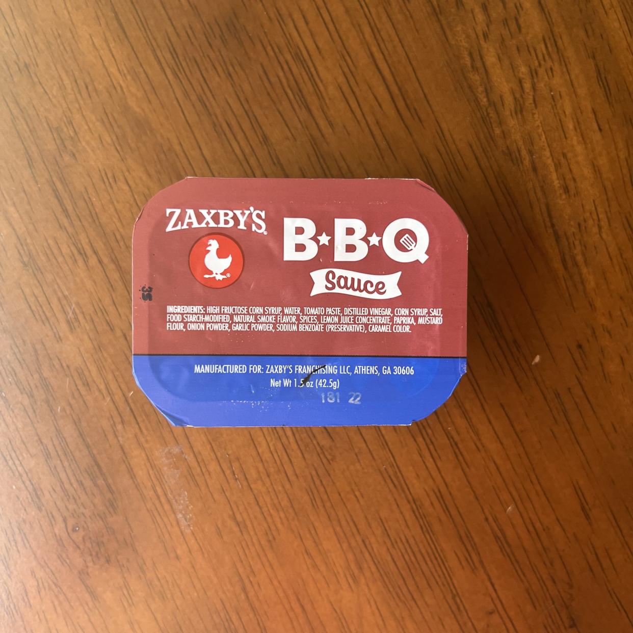 Zaxby’s BBQ sauce