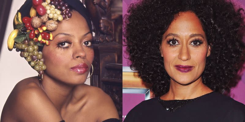 Diana Ross and Tracee Ellis Ross at 40