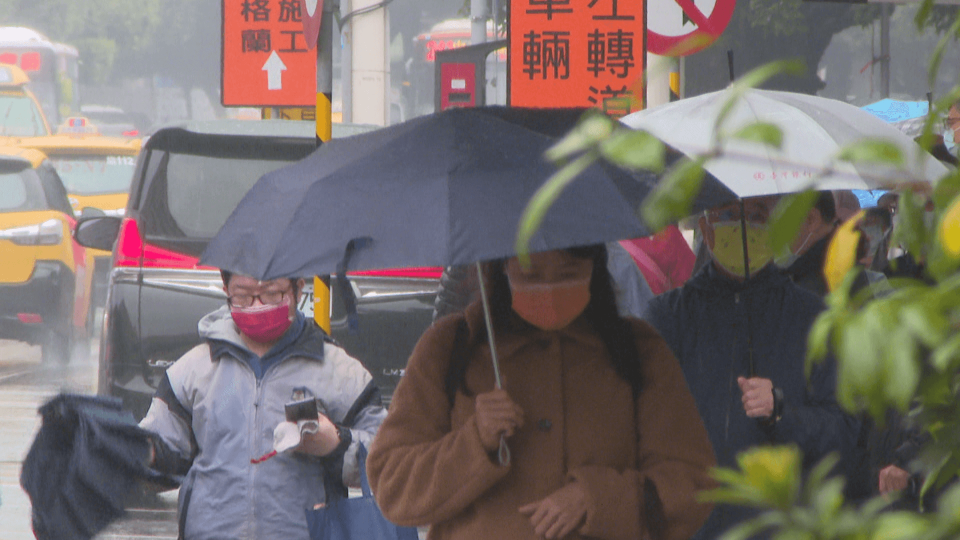 23日水氣稍微增加，迎風面的桃園以北及東半部地區整天都有降雨機會。（資料照）