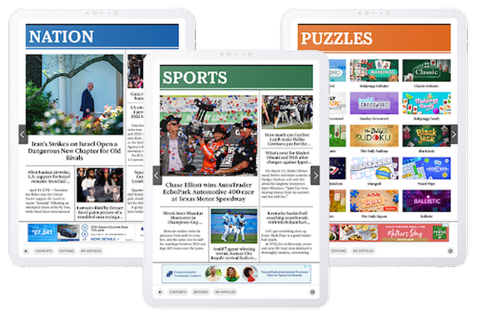 The Fort Worth Star-Telegram is introducing the Edition, a new curated experience to read news online.