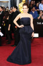 BEST: Tina Fey's custom Carolina Herrera is one of the best dresses we've seen on the star.