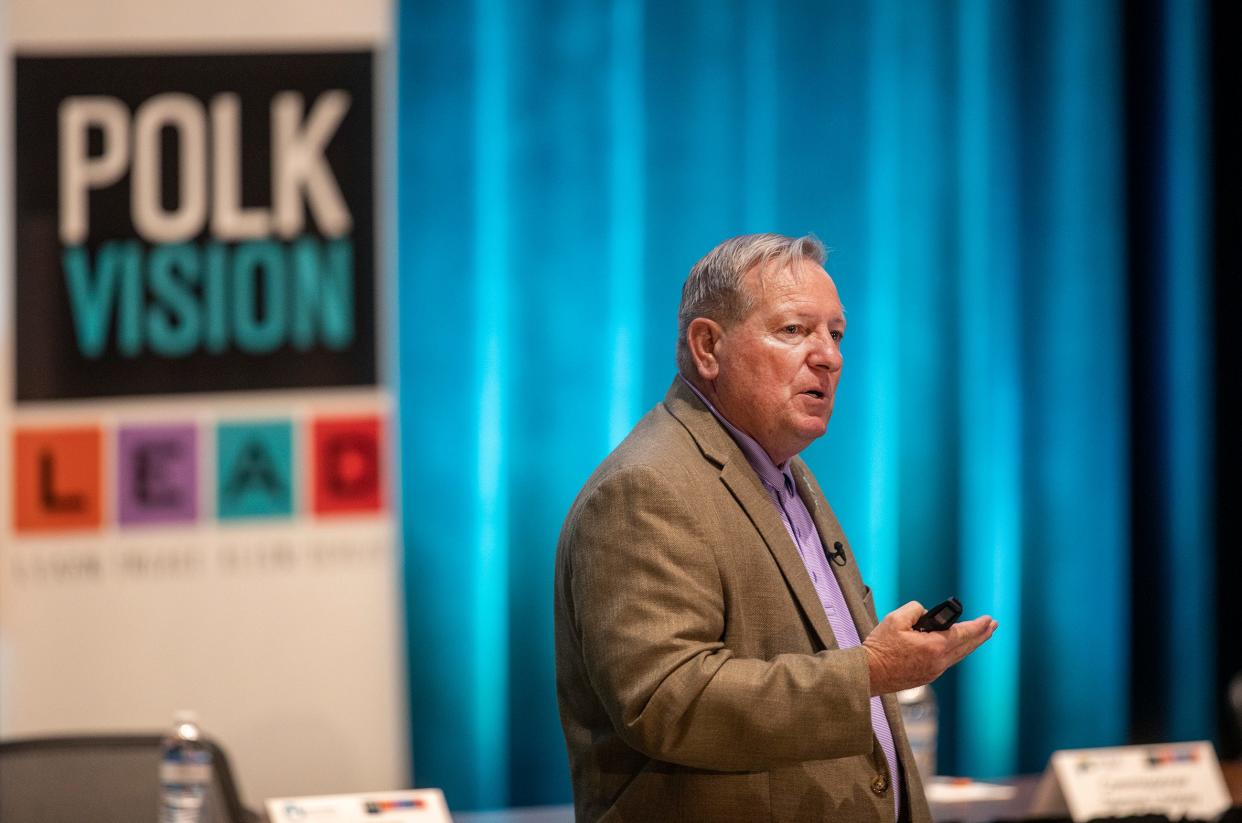 Polk County Manager Bill Beasley told the audience at the State of Polk County event on Wednesday that the county is expected to hit one million residents by 2031 or 2032, and 1.3 million by 2050.