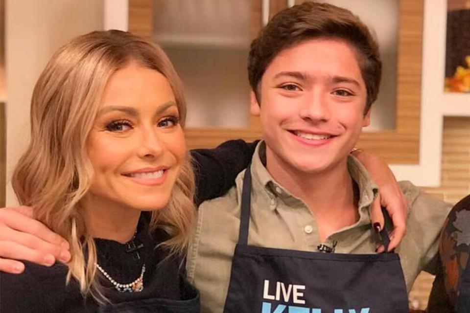 Kelly Ripa and son Joaquin | LiveKellyandRyan/Facebook