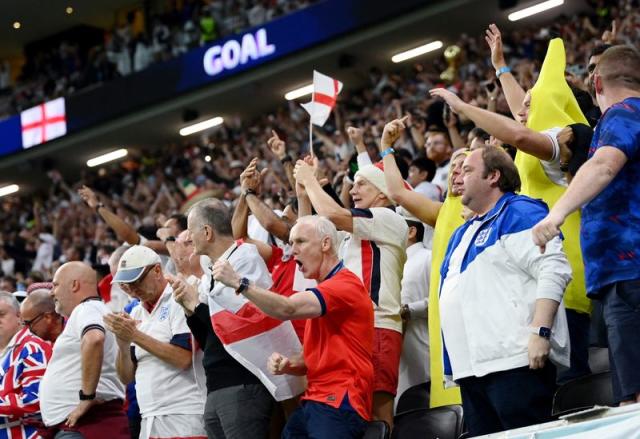 British fans at Cup - report