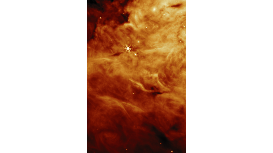 A Webb telescope study of two young stars has found a variety of molecules that are considered key ingredients for worlds that might one day host life. / Credit: NASA, ESA, CSA, W.R.M. Rocha (LEI)