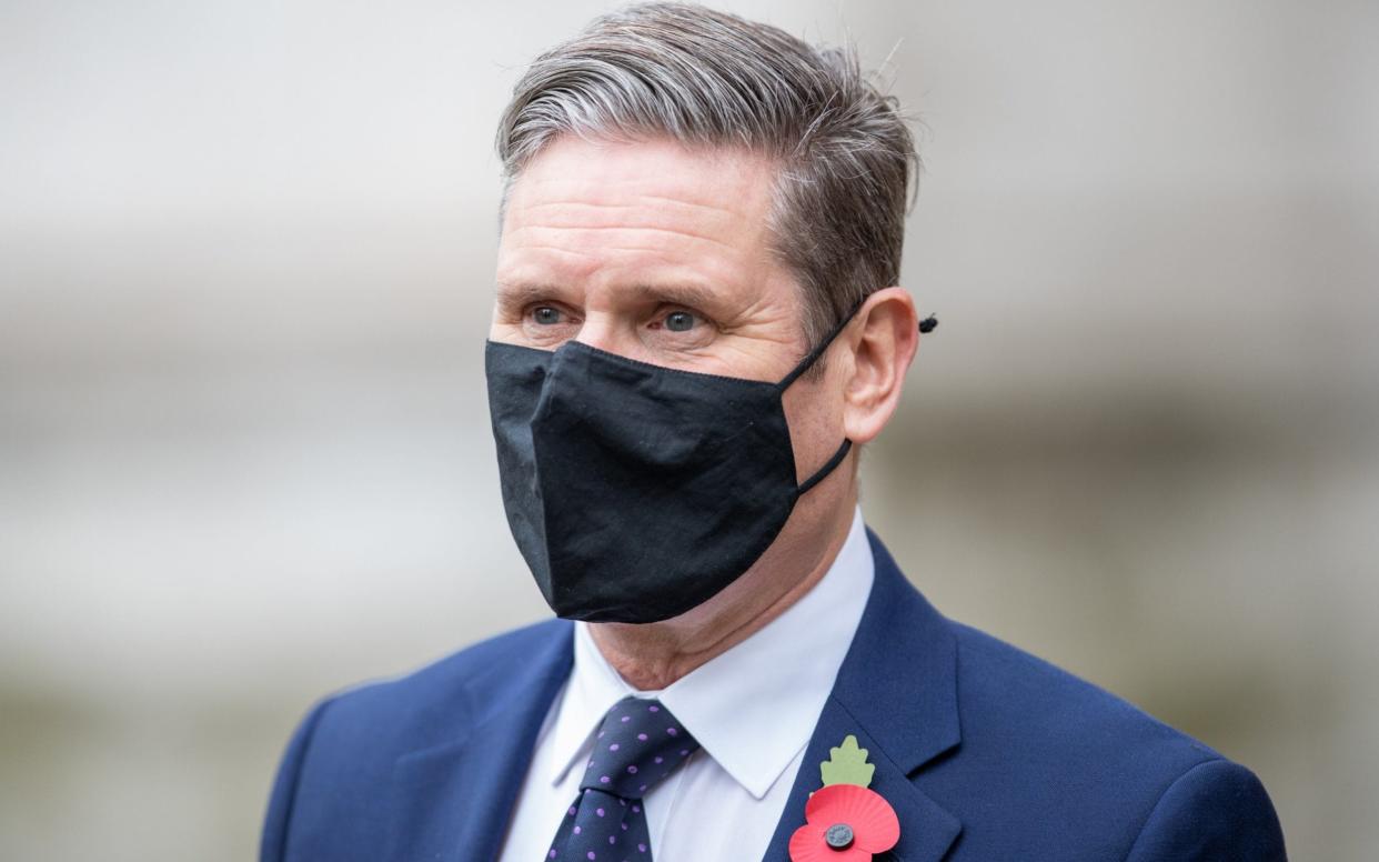 Sir Keir Starmer revealed he had once lived above a massage parlour that 'kept interesting hours' - Pool/Samir Hussein/WireImage