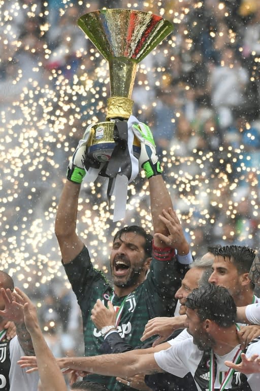 Golden farewell for Juventus goalkeeper Gianluigi Buffon