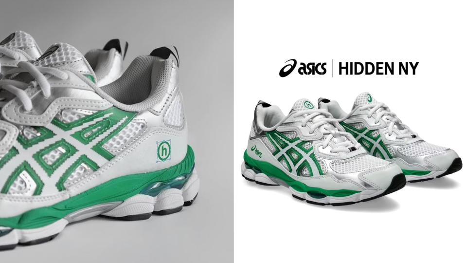 ASICS Gel-NYC x Hidden.NY聯名款，以「設計軟體工具」為鞋面細節靈感。（圖片來源：ASICS）