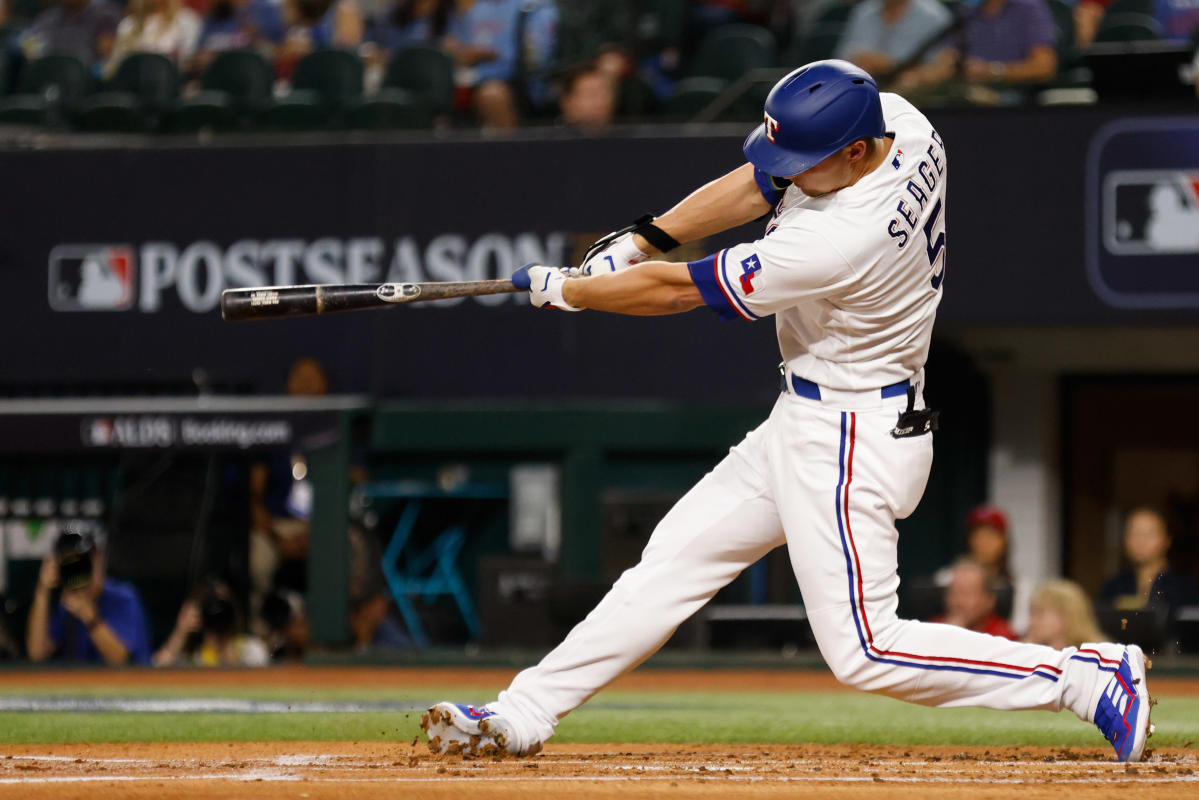 Apple TV on X: Friday Night Baseball is back. Watch @Rangers vs