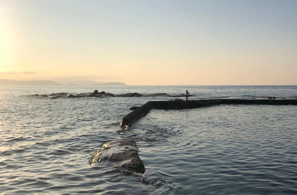 海軍銘傳艦一名歐姓上兵跳海，游到基隆和平島公園上岸求助。（示意圖，資料照）