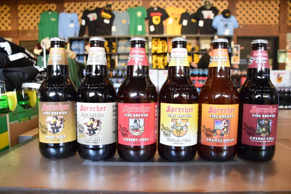 Sprecher Brewing Co. in Glendale makes more than a dozen types of soda with honey supplied by local beekeepers.