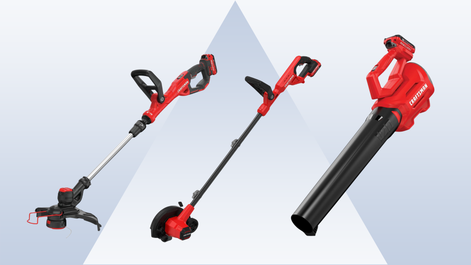 Craftsman tools; weed eater, edger, leaf blower