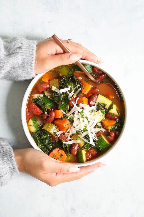 Instant Pot Minestrone Soup