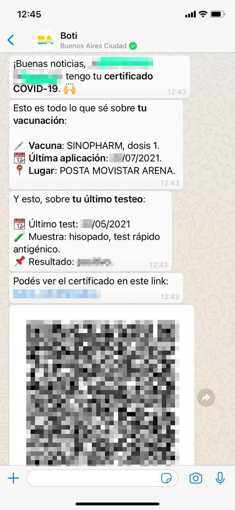 Así se tramita el certificado Covid-19