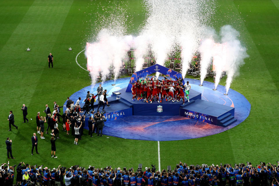 In pictures: All the best snaps from the Champions League final between Tottenham and Liverpool