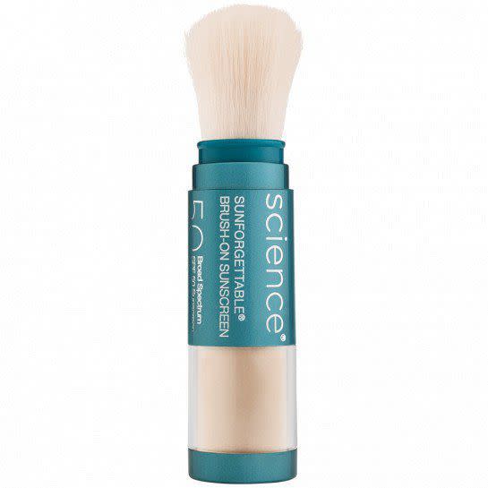 1) Sunforgettable Mineral SPF 50 Sunscreen Brush