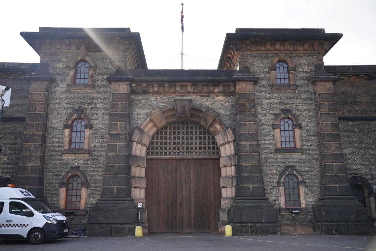 <span>HMP Wandsworth in London is facing calls from the prisons watchdog to be placed into emergency measures over concerns about security, overcrowding, drugs and self-harm.</span><span>Photograph: Lucy North/PA</span>