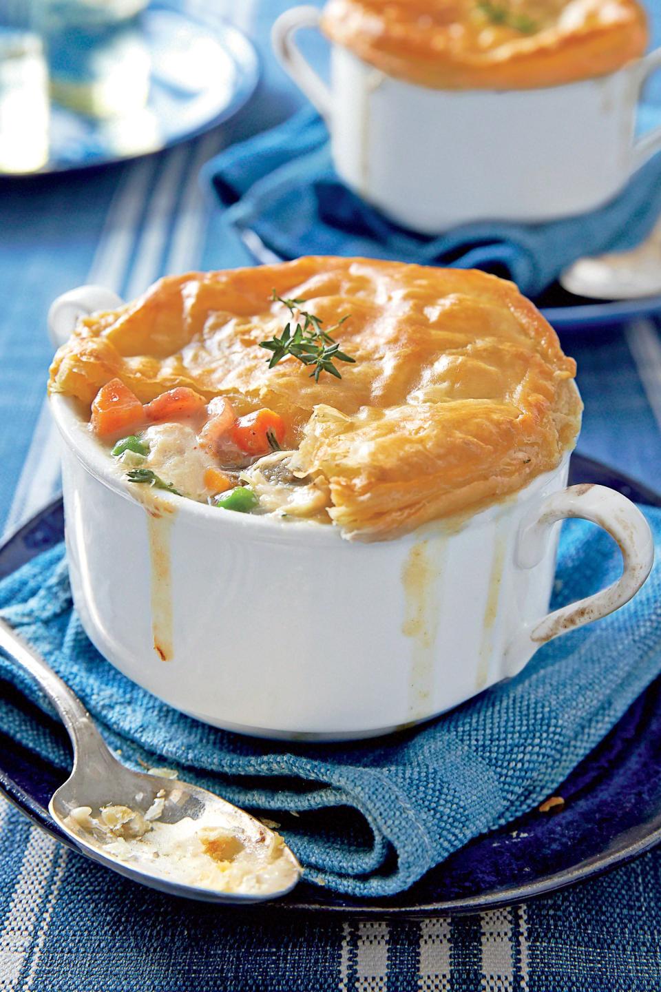 Loaded Chicken-Bacon Pot Pie