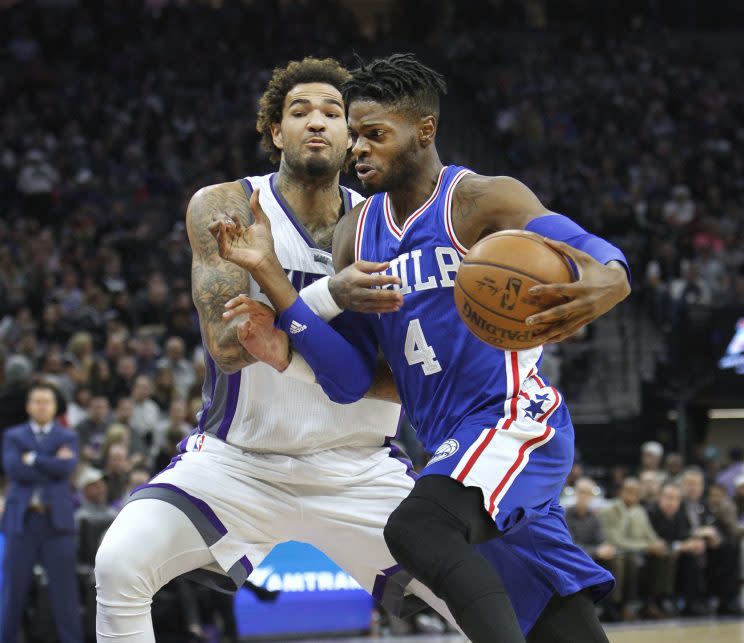 Nerlens Noel is expected to be part of the Mavs’ long-term plans. (AP)