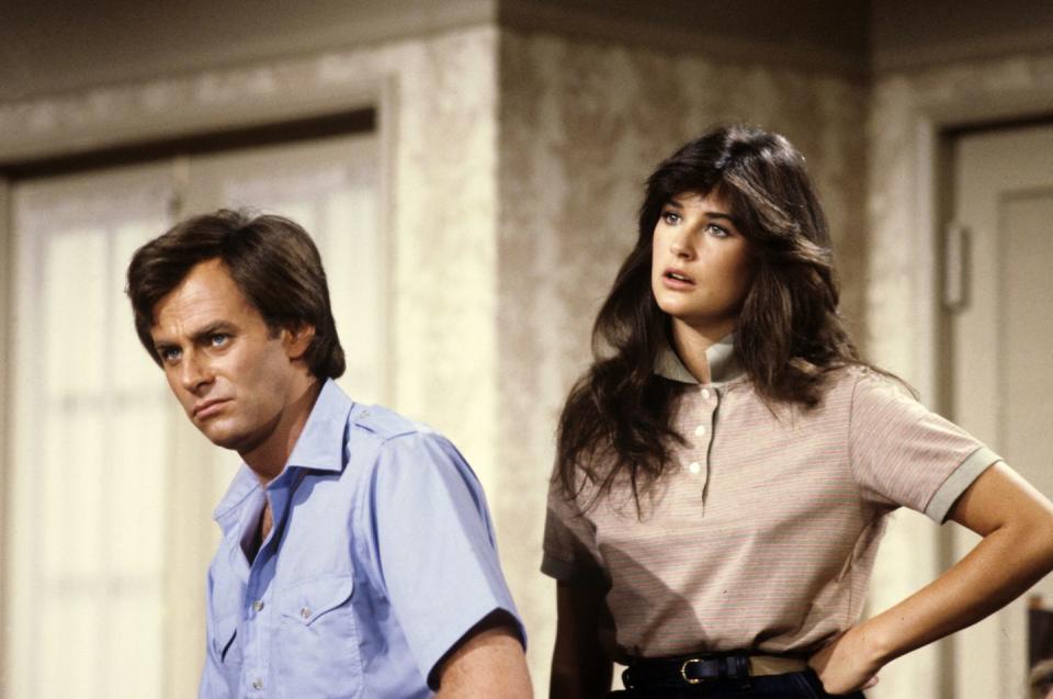 <p>Moore portrayed investigative reporter, Jackie Templeton, on <em>General Hospital</em> from 1981—1984.</p>