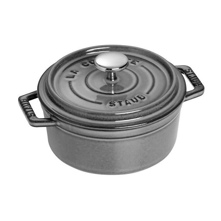 3) Enameled Cast Iron Round Dutch Oven 7-Qt.