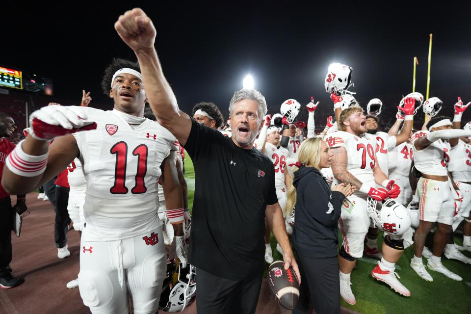 Kyle Whittingham's Utah Utes are the favorites to win the Big 12 in their first year in the conference according to conference championship odds for 2024.