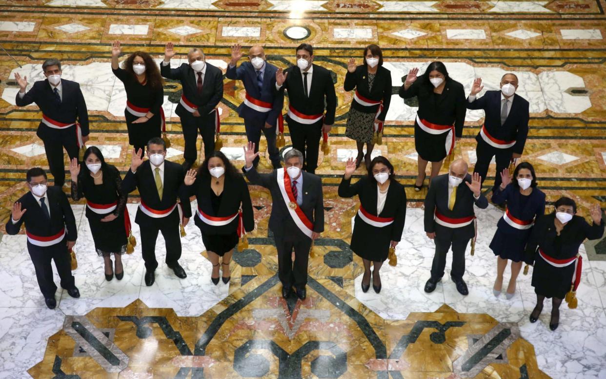 Peruvian president Francisco Sagasti has selected his new cabinet - Shutterstock